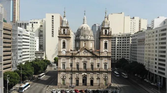 Igreja de Nossa Senhora da Candelária, no Rio de Janeiro