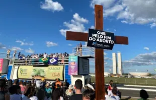 16ª  Marcha Nacional pela Vida e contra o Aborto na Esplanada dos Ministérios, em Brasília no dia 20 de junho de 2023