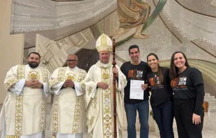 Mensagem do papa Leão foi lida ao final da missa