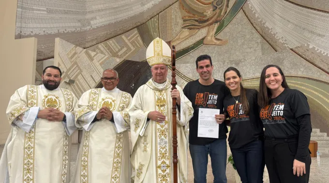 Mensagem do papa Leão foi lida ao final da missa