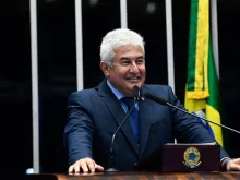 Senador astronauta Marcos Pontes é o autor do projeto de resolução que instituiu a Frente Parlamentar Católica Apostólica Romana