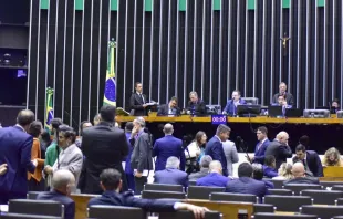 Discussão e Votação de propostas no Plenário da Câmara dos Deputados ontem (5).