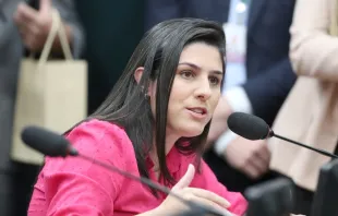 A deputada federal Chris Tonietto é autora do PDL que pede a sustação da resolução pró-aborto do Conanda