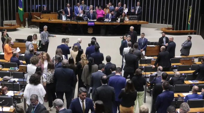 Sessão Deliberativa da Câmara dos Deputados