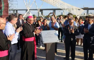 Inauguração do Parque Papa Francisco, em Lisboa, Portugal