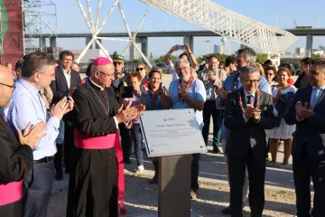 Inauguração do Parque Papa Francisco, em Lisboa, Portugal