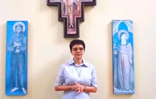 Irmã Nilza Ribeiro da Silva, FD, diretora da Conferência da Família Franciscana do Brasil (CFFB).