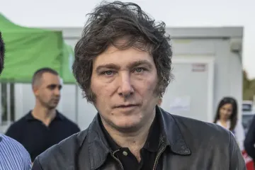 Javier Milei, presidente eleito da Argentina.