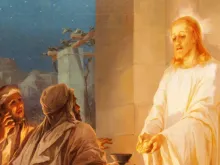 Jesus ressuscitou com os discípulos de Emaús.