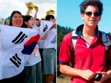 Peregrinos coreanos em Roma para o Jubileu da Juventude - São Carlo Acutis.