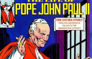 Capa de "A Vida do Papa João Paulo II".