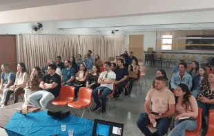 Encontro da catequese matrimonial na paróquia São Mateus, em Juiz de Fora