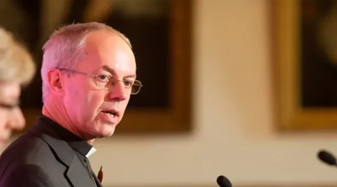 Justin Welby, arcebispo de Canterbury e líder máximo da igreja Anglicana