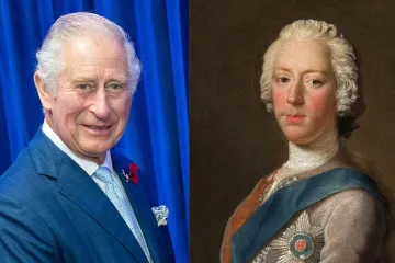 Rei Carlos III e Carlos Eduardo Stuart