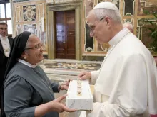 O papa Leão XIV recebe membros de diversas congregações religiosas na quinta-feira, 18 de setembro.