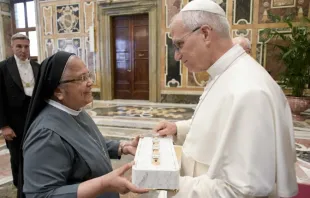 O papa Leão XIV recebe membros de diversas congregações religiosas na quinta-feira, 18 de setembro.
