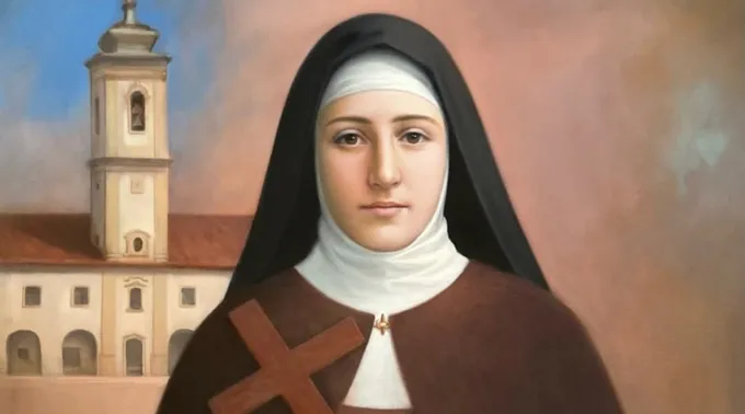 Pintura da serva de Deus Vitória da Encarnação