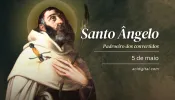 Hoje é celebrado santo Ângelo, mártir dos carmelitas