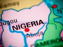 Mapa da Nigéria.