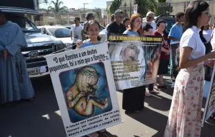 Marcha dos Santos Inocentes em Anápolis (GO), hoje (28).