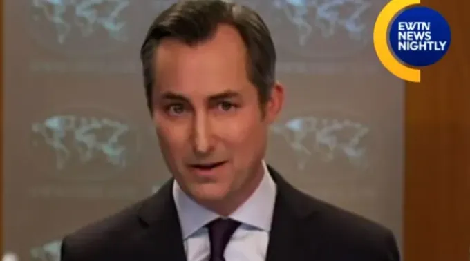 Matthew Miller, porta-voz do Departamento de Estado dos EUA. ?? 