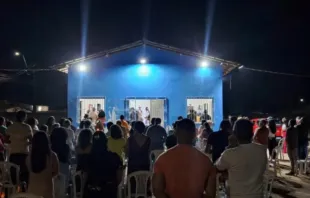 Missa de Desagravo na igreja da Comunidade Cristo Ressuscitado em Boa Vista, Roraima.
