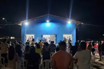 Missa de Desagravo na igreja da Comunidade Cristo Ressuscitado em Boa Vista, Roraima.
