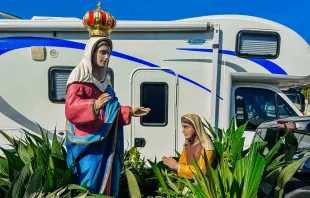 11ª Romaria dos Motorhomes ao Santuário Diocesano de Nossa Senhora de Caravaggio em 26 de abril.