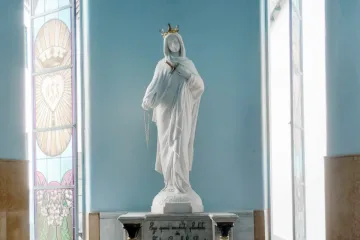 Imagem de Nossa Senhora da Saudade no Carmelo de Petrópolis