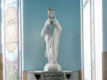 Imagem de Nossa Senhora da Saudade no Carmelo de Petrópolis