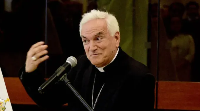 Dom Nicola Girasoli, núncio apostólico na Eslováquia.