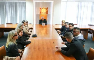 O arcebispo do RIo de Janeiro, cardeal Orani Tempesta, dá posse à Comissão de Direito Canônico do Rio de Janeiro