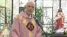 Padre Júlio Lancellotti na missa de 14 de dezembro, a última transmitida ao vivo