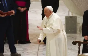 Papa Francisco na Audiência Geral de 13 de dezembro de 2023.