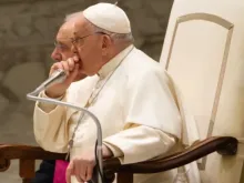 Papa Francisco na Audiência Geral de 27 de dezembro de 2023.