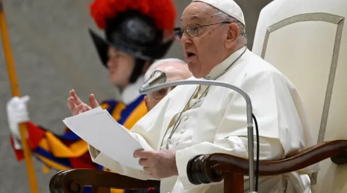 Papa Francisco na Audiência Geral. ?? 