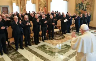 Audiência do papa Francisco com membros do Instituto Secular dos Sacerdotes Missionários da Realeza de Cristo