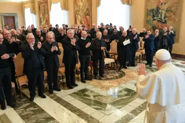 Audiência do papa Francisco com membros do Instituto Secular dos Sacerdotes Missionários da Realeza de Cristo