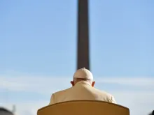 Papa Francisco na Audiência Geral .