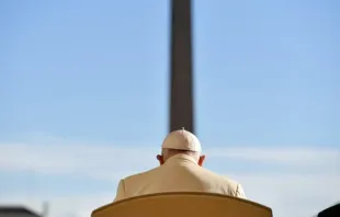 Papa Francisco na Audiência Geral .
