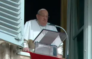 Papa Francisco no Ângelus deste domingo no Vaticano.