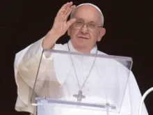 Papa Francisco no Angelus de 22 de outubro de 2023.