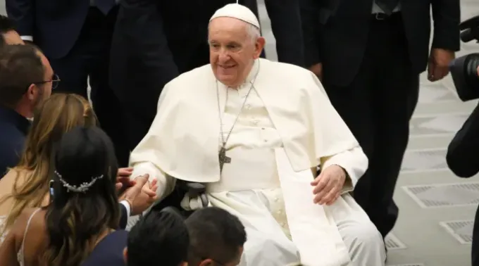 Papa Francisco na audiência geral de 23 de agosto ?? 
