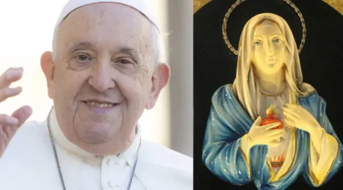 Papa Francisco e Nossa Senhora das Lágrimas de Siracusa. ?? 