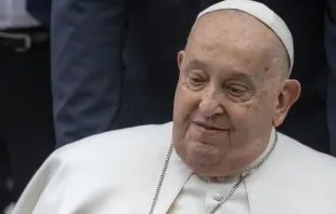 Papa Francisco na audiência geral de 12 de fevereiro, na Aula Paulo VI, no Vaticano