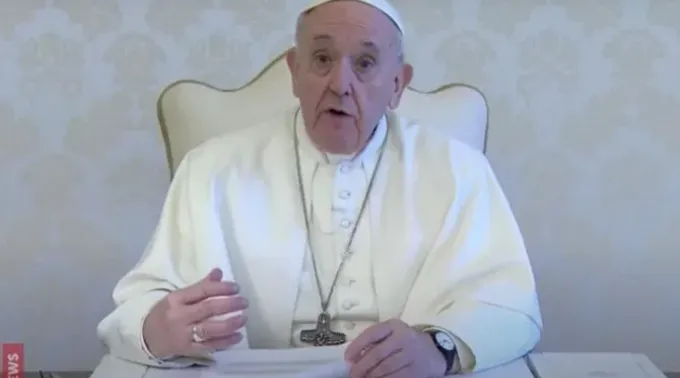 Papa Francisco em mensagem de vídeo para o encerramento do Ano Mariano Nacional na Argentina. ?? 