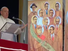 O papa Francisco no  ngelus de hoje (19) e os mártires beatificados na Espanha