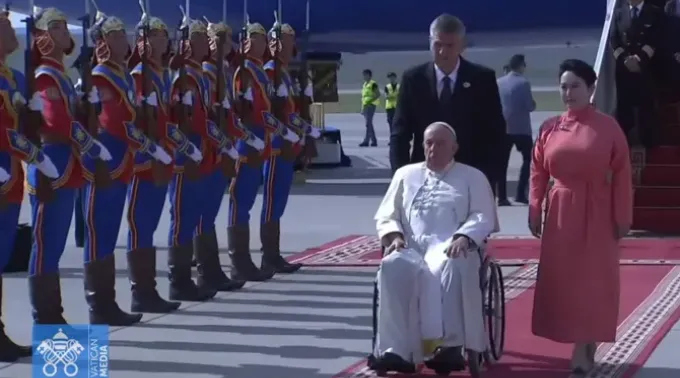 Papa Francisco chega à Mongólia. ?? 