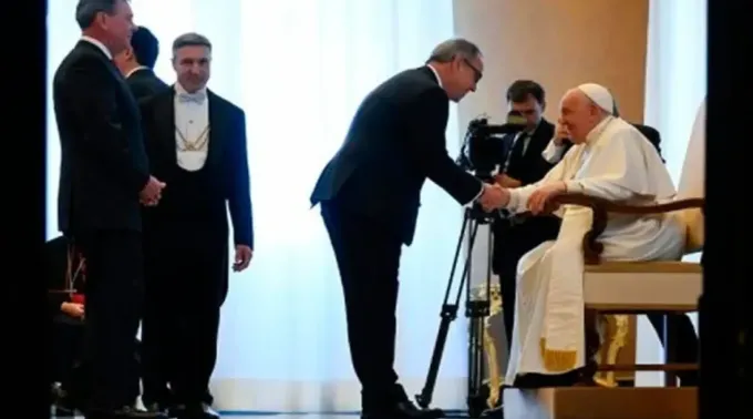 Papa Francisco recebe os diplomatas da Ordem de Malta