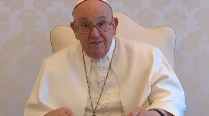 Papa Francisco envia mensagem em vídeo aos organizadores da Semana Santa de Mérida (Espanha) 2024. ?? 